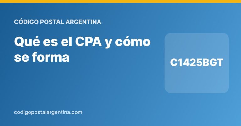 Qué es el CPA y cómo se forma